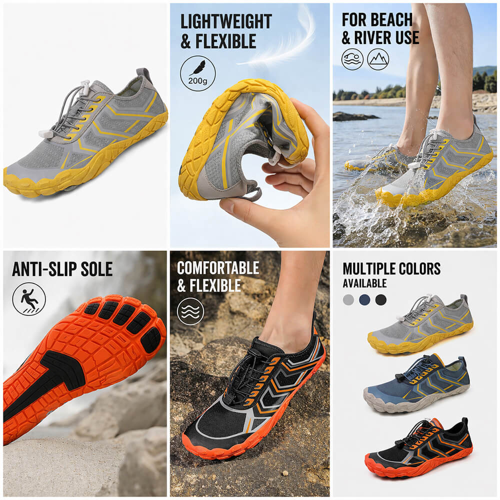 Water Shoes – Quick-Dry Non-slip Beach & Outdoor Shoes