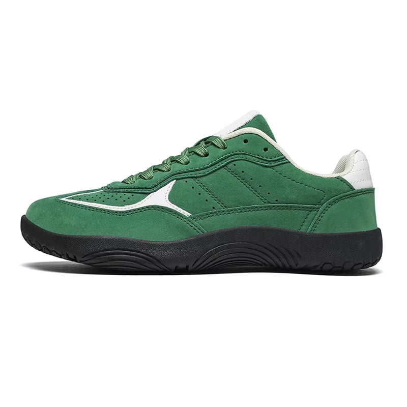 Suede Retro Sneakers – Lightweight Low Top Casual Walking Shoes